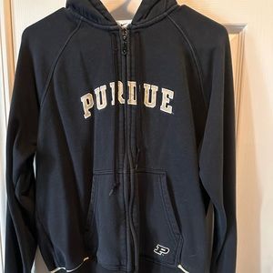 Purdue Nike sweatshirt jacket, full zip with hood